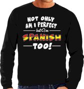 Not only perfect Spanish / Spanje sweater zwart voor heren L