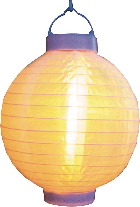 5x Lanterne solaire de luxe / lanternes blanches avec effet de flamme réaliste sur l'énergie solaire 20 cm - Éclairage de jardin d'été atmosphérique - Lanternes d'extérieur