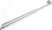 Stabilisatiestang rond compleet glas-glas aansluiting RVS