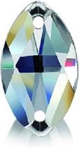 Sew - On kristallen van Asfour , 32 % loodkristal , ( 12 mm per 12 stuks ). Sew On opnaaikristallen . art. 636.