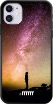 iPhone 11 Hoesje TPU Case - Watching the Stars #ffffff