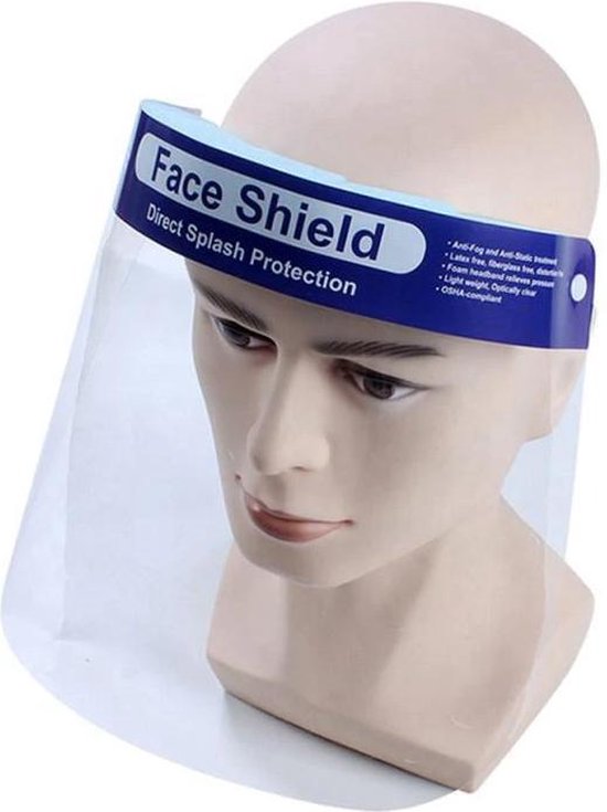 Spatmasker - Herbruikbaar - Comfortabel - Geschikt voor brildragers - 1 stuks