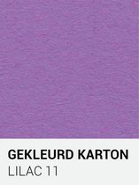Gekleurd karton lilac 11 30,5x30,5 cm  270 gr.