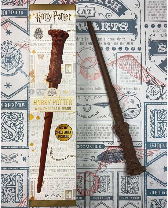 Baguette en chocolat Harry Potter