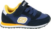 Skechers Retro sneakers blauw Textiel - Heren - Maat 28