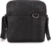 Spikes & Sparrow Herentas Authentic Leer - zwart