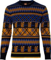 Scotch & Soda Pullover- Slim Fit - Blauw - M