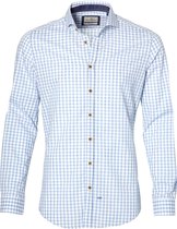 Hensen Overhemd - Slim Fit - Blauw - S