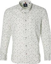 Lerros Overhemd - Regular Fit - Grijs - 3XL Grote Maten