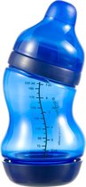 Difrax Anti-Colic S-babyfles Wide 200 ml - Donker blauw