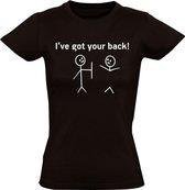 I've got your back dames t-shirt | grappig | cadeau | BFF | maat XXL