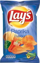 Lay's Chips met Paprika Smaak - 8 x 175 gram.