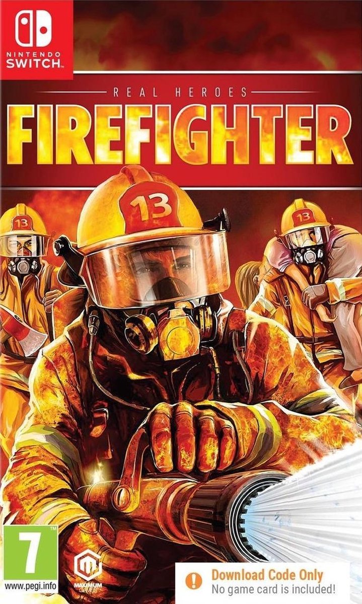 Real Heroes Firefighter - Switch (Code in a Box) | Games | bol.com