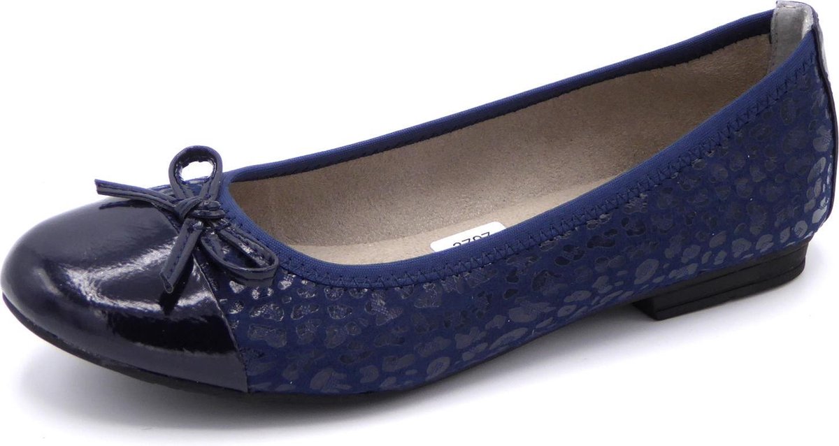 Jana ballerina 22109 Navy 805 Wijdte H - Schoenen.nl