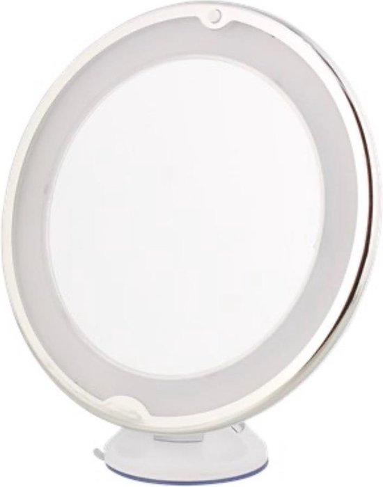 make up spiegel- Led verlichting - vergroting 5x | bol.com