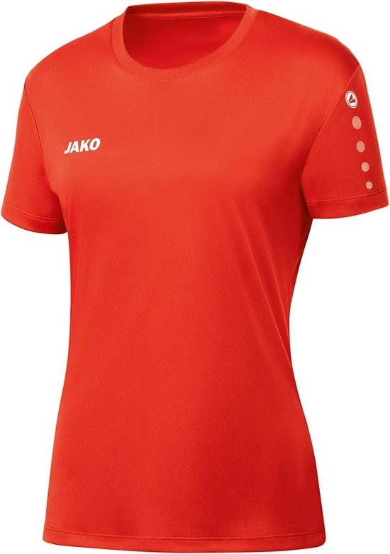 Jako - Jersey Team Women S/S - Shirt Team KM dames - 40 - Oranje