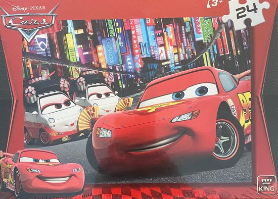 werkplaats Verzorgen canvas Disney Cars puzzel 24 King | bol.com