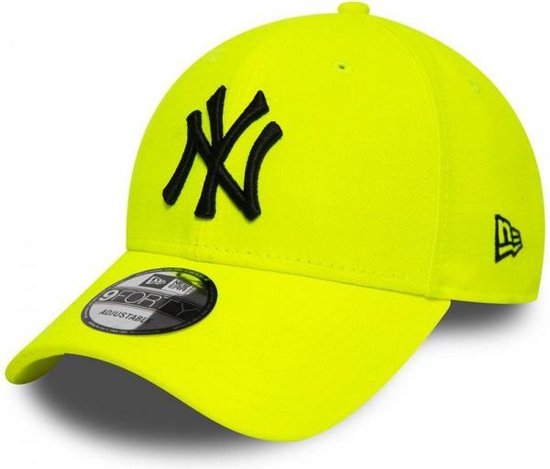 toevoegen Waarschuwing Serena New Era NY Cap - maat SR - kleur fluo geel/zwart | bol.com