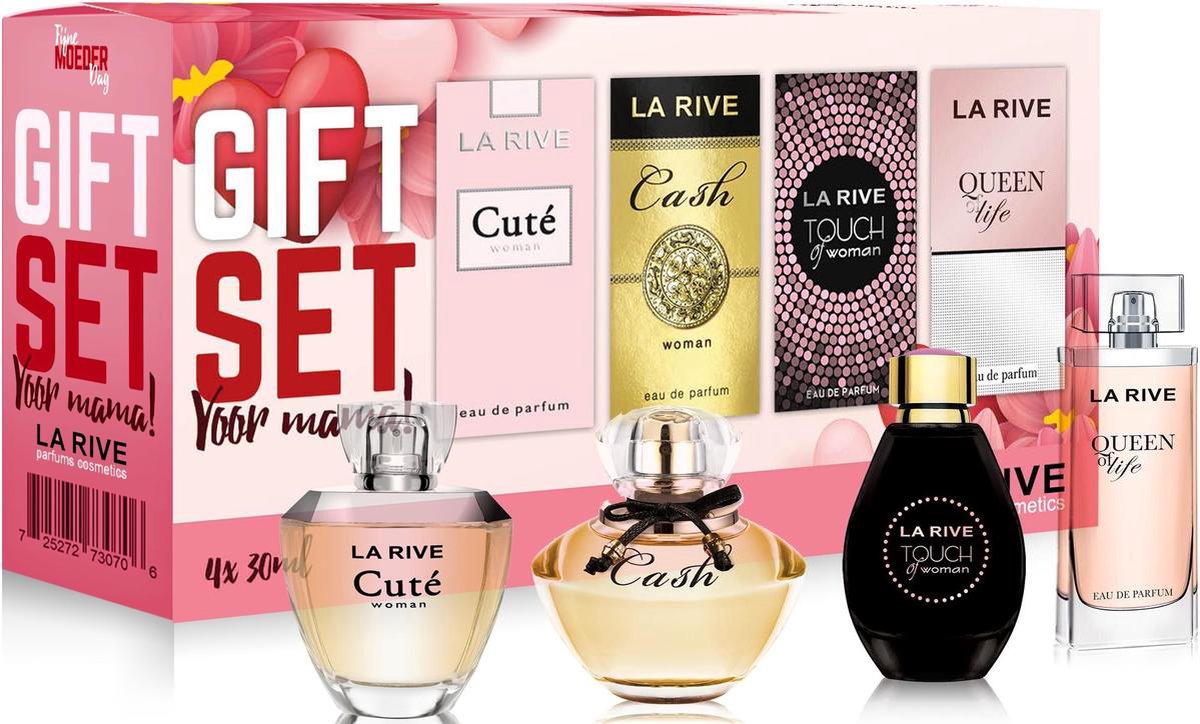 Geschenkset Moederdag – 4 x heerlijke parfums á 30 ml. | bol.com