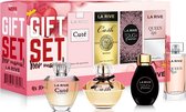 Geschenkset Moederdag – 4 x heerlijke parfums á 30 ml.