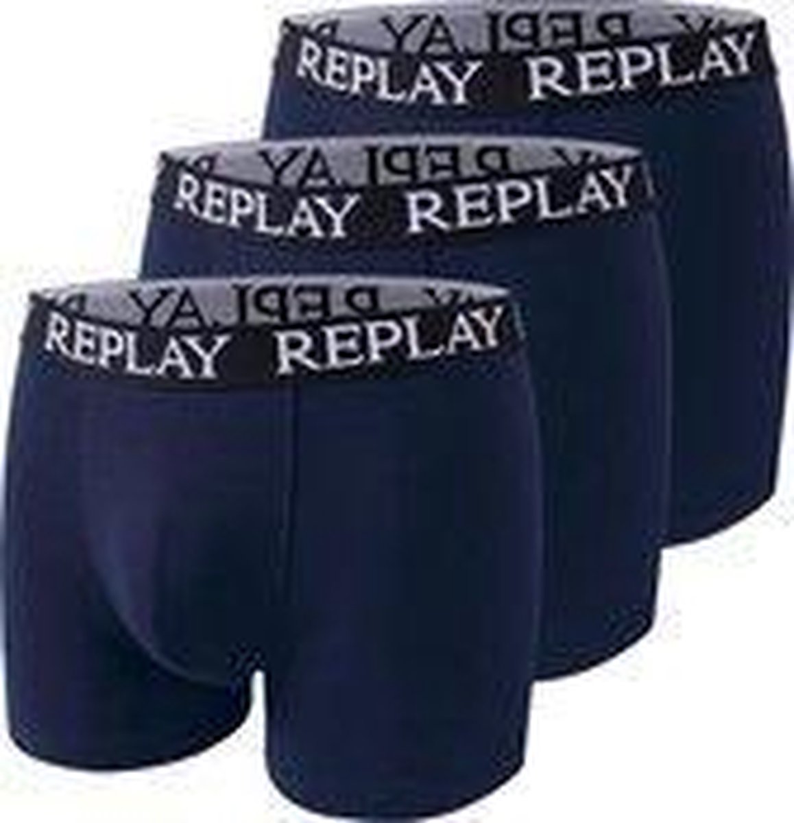REPLAY BOXER 3 pack Boxershorts - Maat S | bol.com