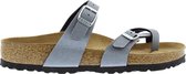 Birkenstock - Dames Sandalen Mayari Icy Metallic Anthracite (regular) - Grijs - Maat 39