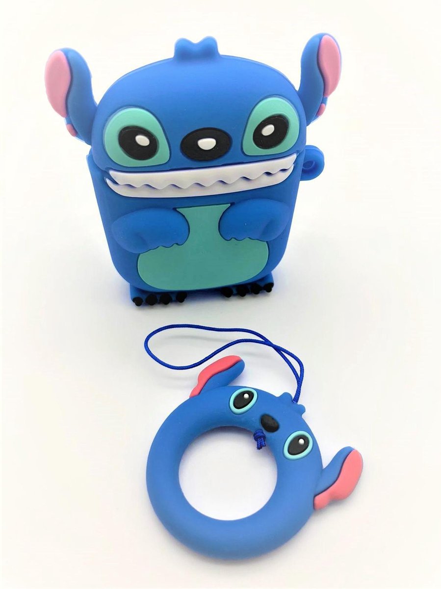 Stitch Airpod Case Hoes, Beschermhoesje, Airpod Hoesje, Lilo & Stitch, Disney, Cadeau,...
