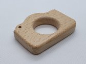 Houten bijtring Camera – Bijtring hout – Houten ringen hobby – HOGE BULKKORTING!- Wood & Fun