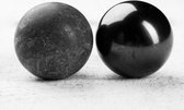 Sphères d'harmonisation Shungite + Stéatite 40 mm