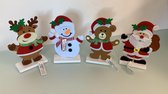 4 kerst poppetjes