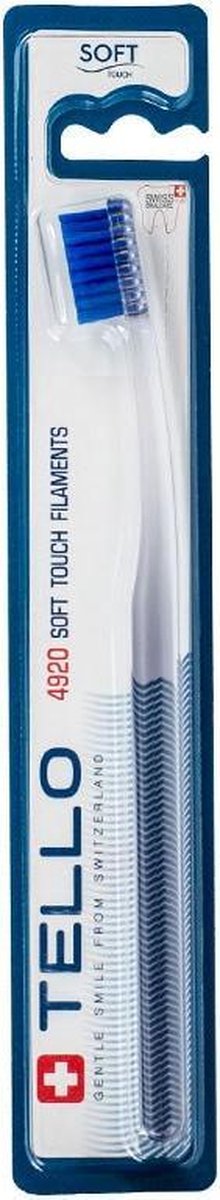 Tello Soft 4920| Tandenborstel | compacte borstelkop | zachte borstelharen