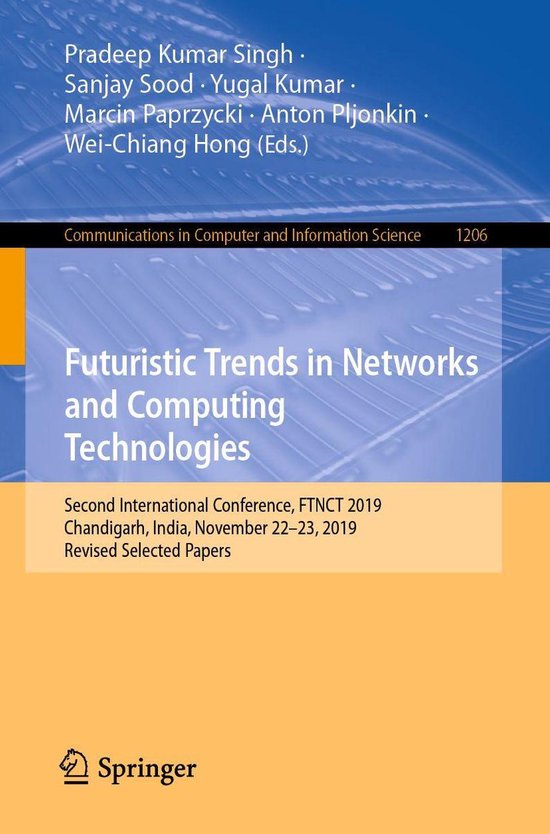Springer Nature Proceedings Computer Science - Futuristic Tr ... - cover