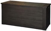 Tuin opbergbox hout patroon 120 cm