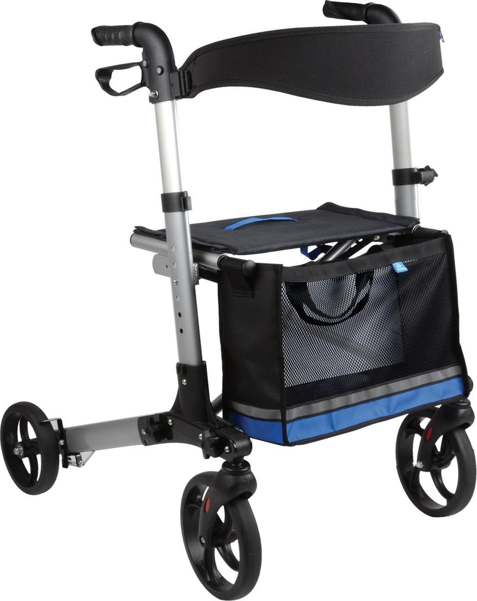 Goedkoopste Thuasne New Design Quatro Rollator - One size - Zwart
