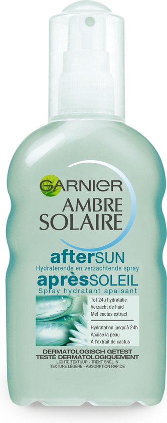 Garnier Ambre Solaire Aftersun Hydraterende en Verfrissende Spray - 200 ml