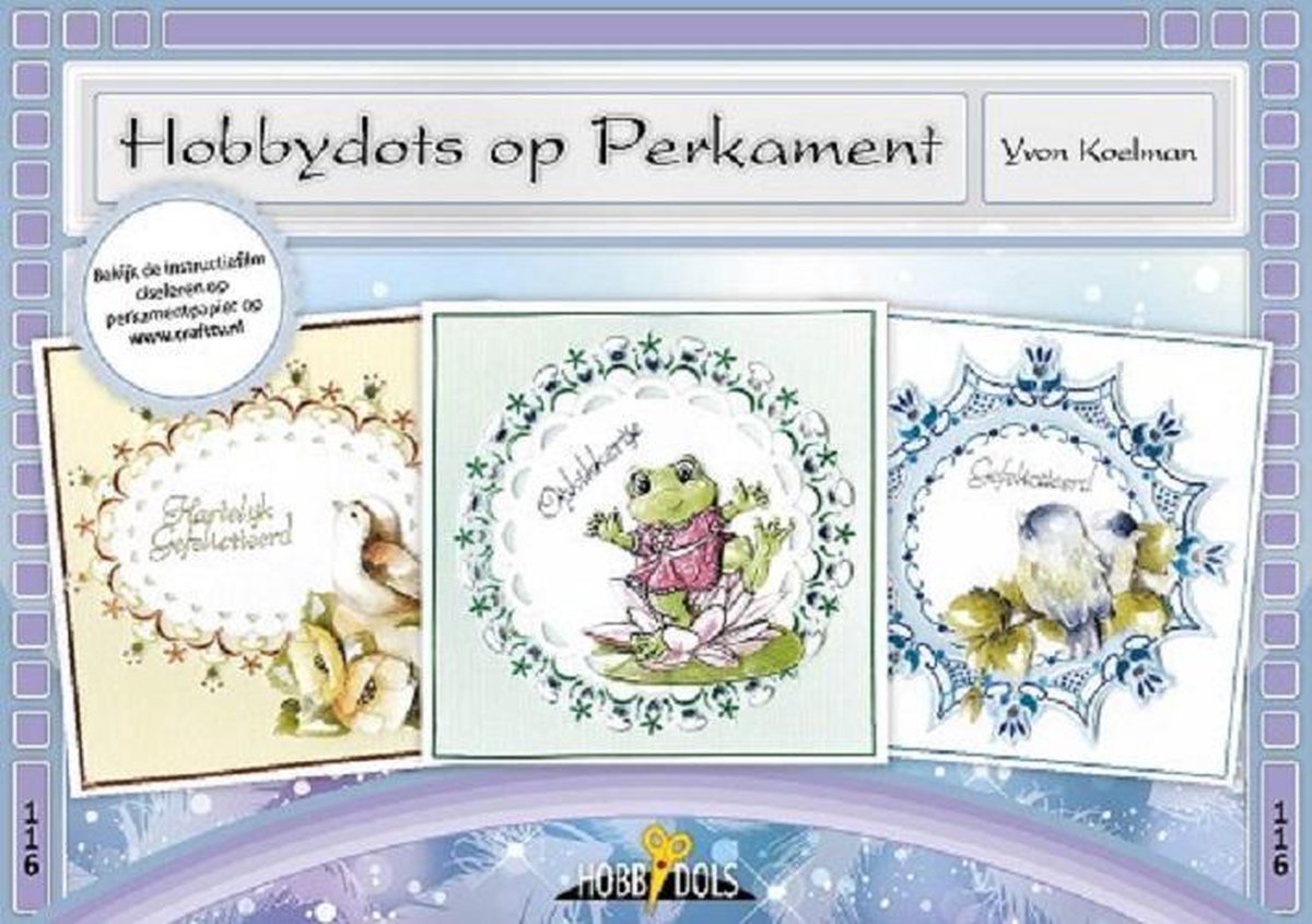 Hobbydols Nr. 116 Hobbydots op Perkament
