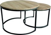 Teak Coffee tafel rond