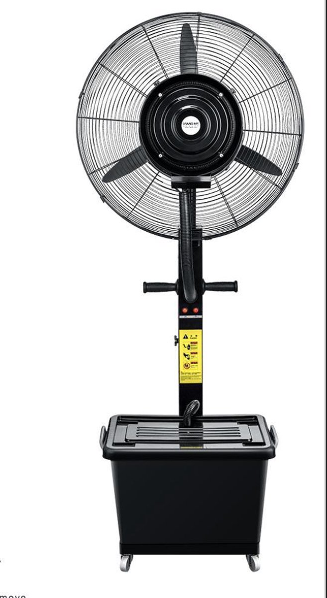 Vizyon- Professionele - industriële Ventilator-Voor buitengebruik- Bouw ventilator- 26 inch. (65 cm)