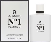 Aigner Nø1 Platinum pour Homme - 100 ml - eau de toilette spray - herenparfum