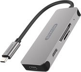 Sitecom CN-406 USB-C Hub & Cardreader