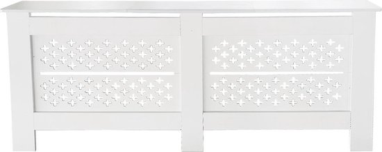 Radiatorombouw - verwarmingsombouw - radiatoromkasting - 172 cm x 82 cm - wit