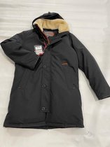 Outdoor Survival Canada Nevluk jacket urban shearling os0111 orca black 3XL