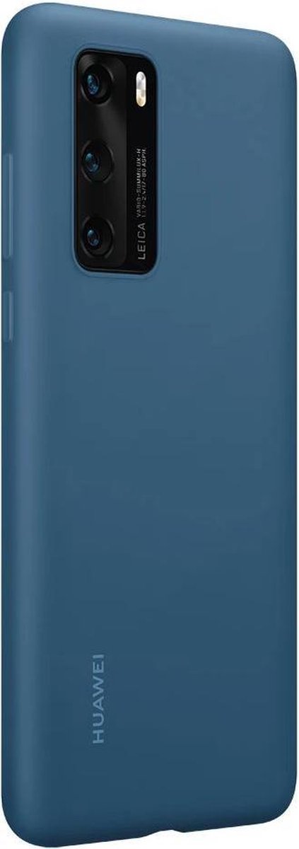 Huawei Silicon Protective Case voor de Huawei P40 - Blauw