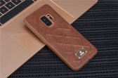 UNIQ Accessory Galaxy S9 Kunstleer Hard Case Back cover - Bruin (G960)- 8719273285251