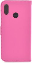 Roze hoesje Huawei P20 Lite - Book Case - Pasjeshouder - Magneetsluiting