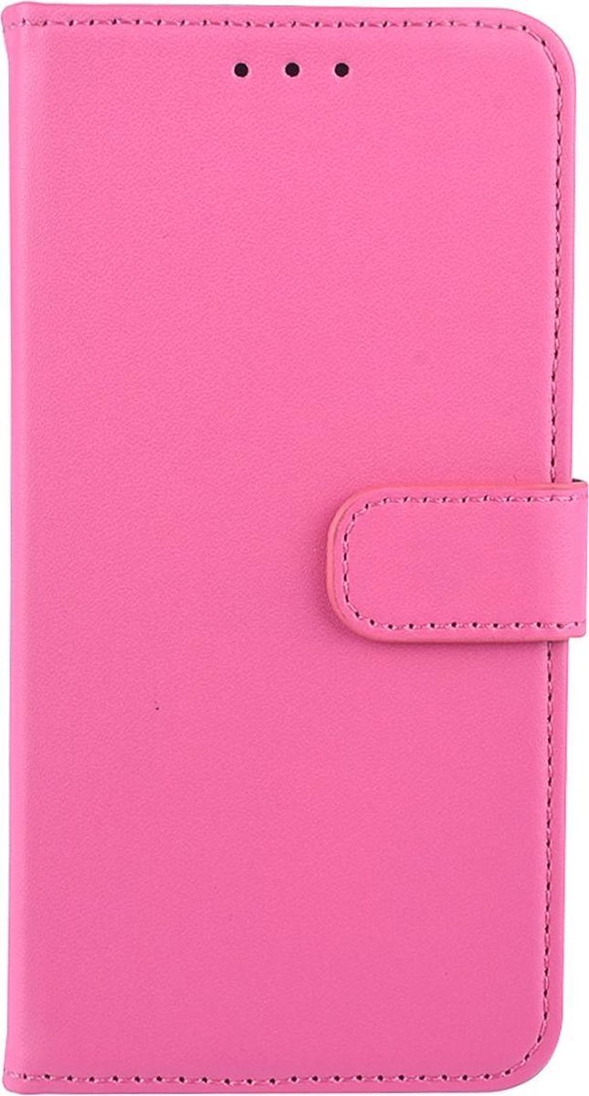 Roze hoesje iPhone Xs Max Book Case - Pasjeshouder - Magneetsluiting