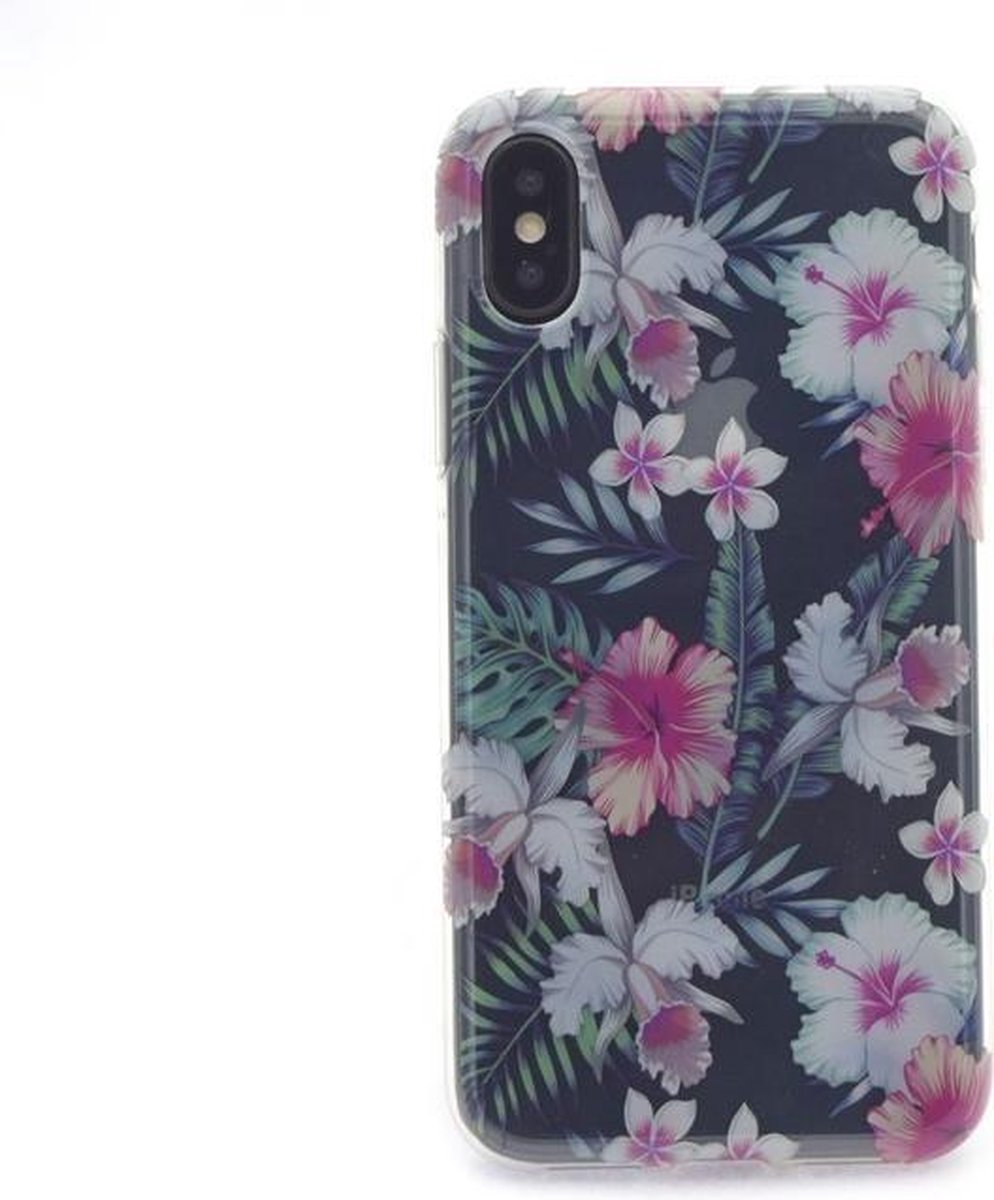 Backcover hoesje voor Apple iPhone X- Apple iPhone Xs - Print- 8719273271322