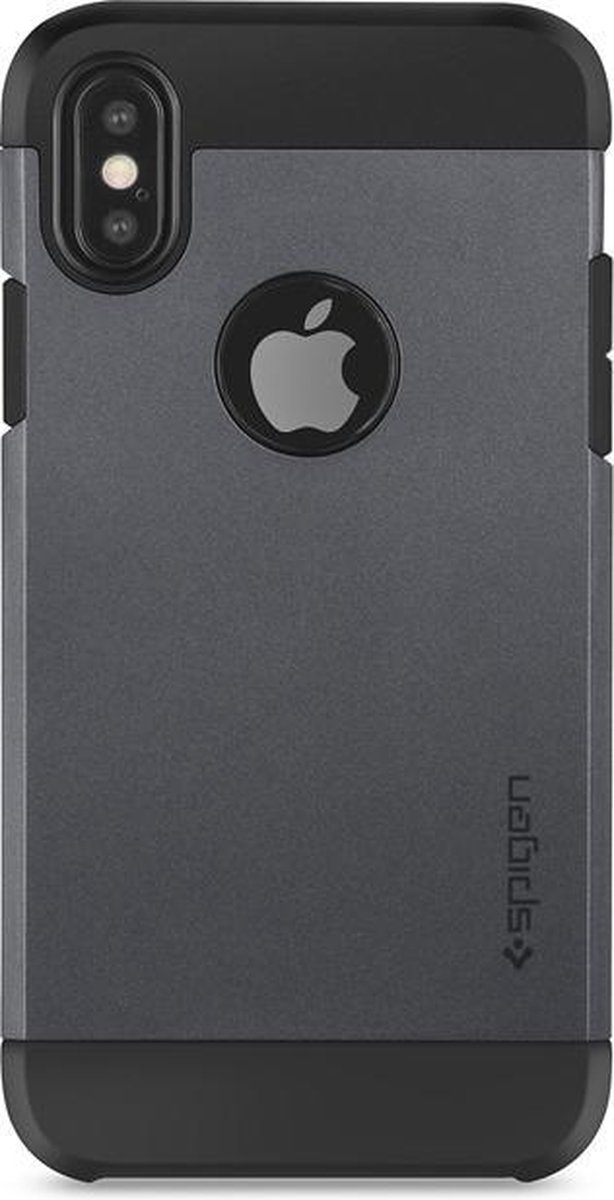 Backcover hoesje voor Apple iPhone X- Apple iPhone Xs - Zwart- 8719273278031
