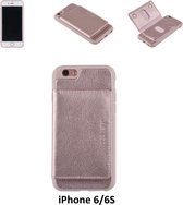 UNIQ Accessory iPhone 6/6S Kunstleer Backcover hoesje - Roze