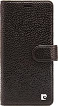 Pierre Cardin Zwart hoesje iPhone XR - Book Case- Stijlvol - Leer - Luxe cover